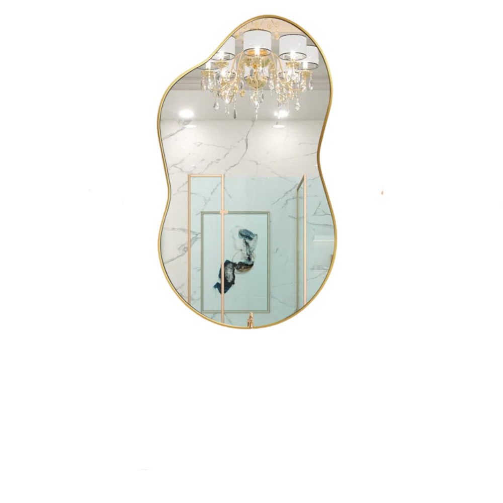 Organic Gold Wall Mirror - Image 2