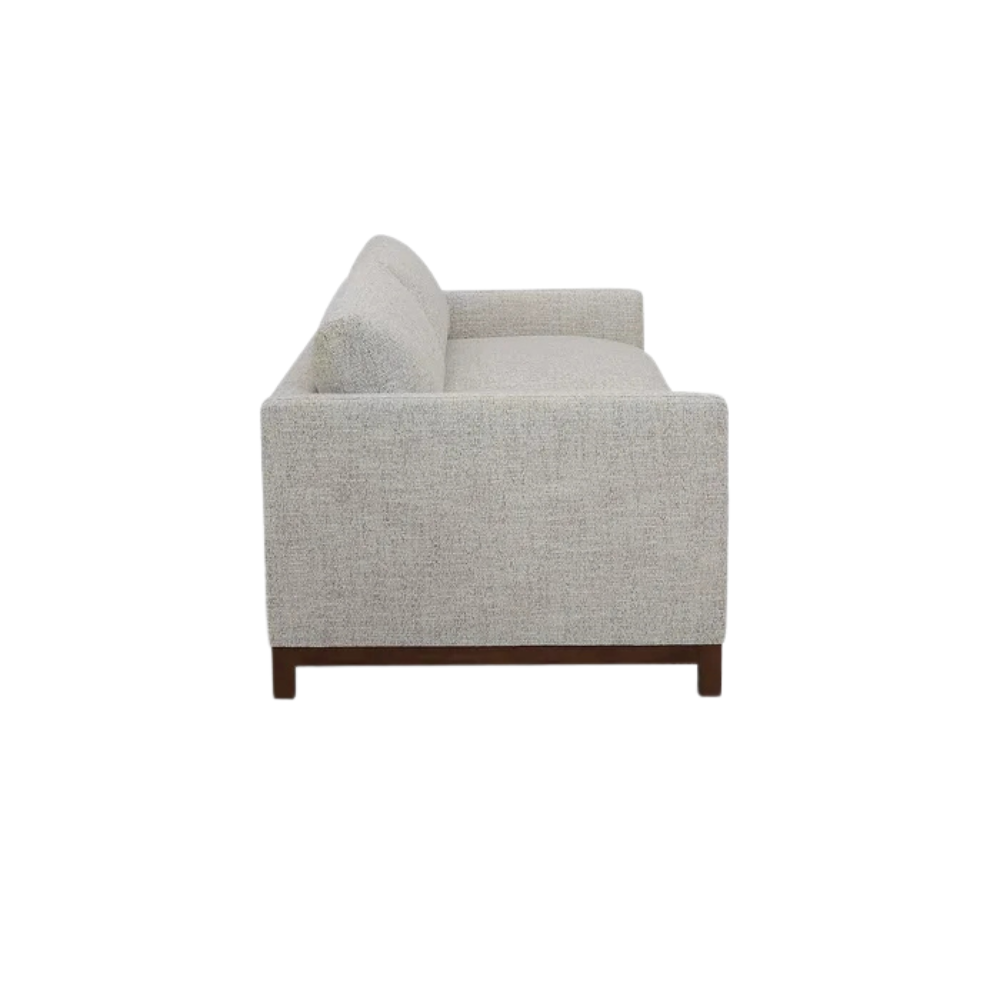 Espresso Microfiber U-Shaped Sectional Sofa - Image 3