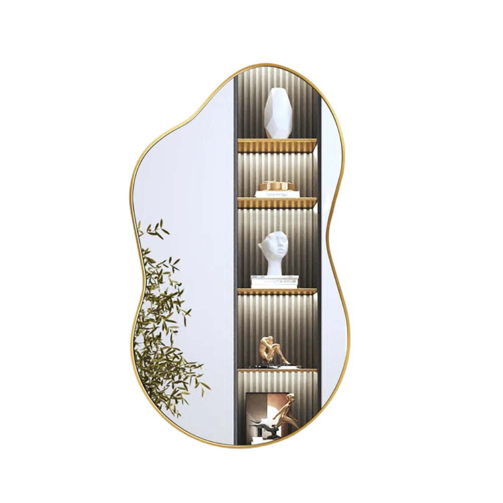 Organic Gold Wall Mirror - Image 3