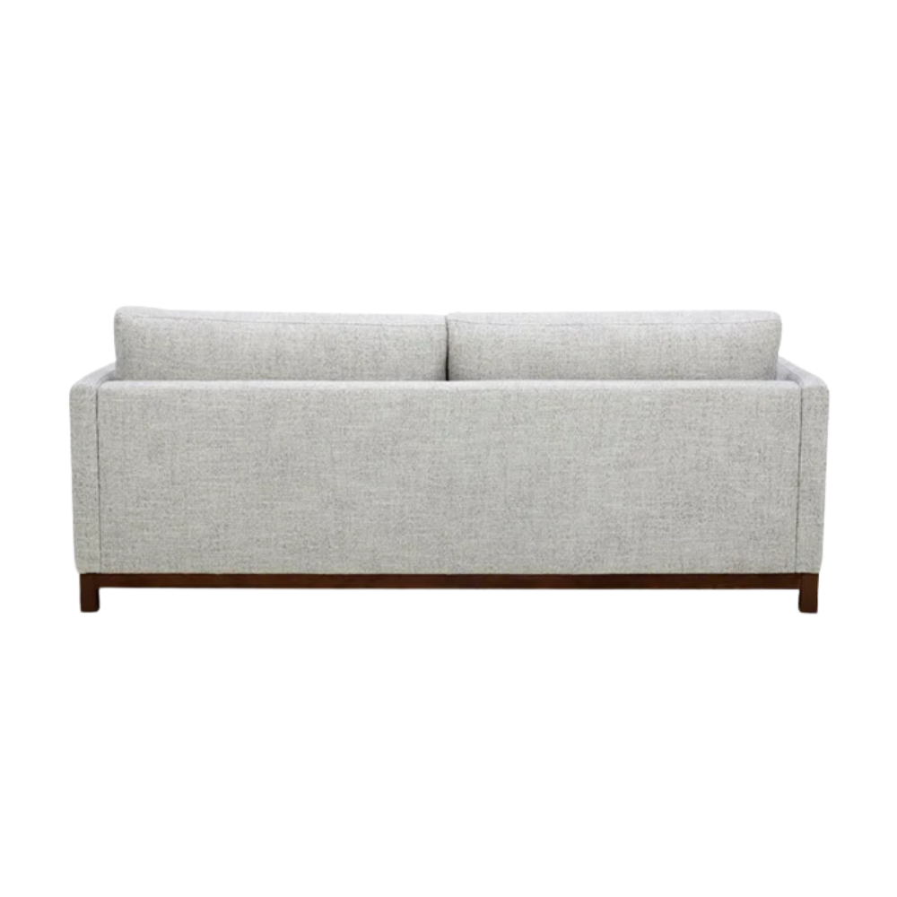 Espresso Microfiber U-Shaped Sectional Sofa - Image 4
