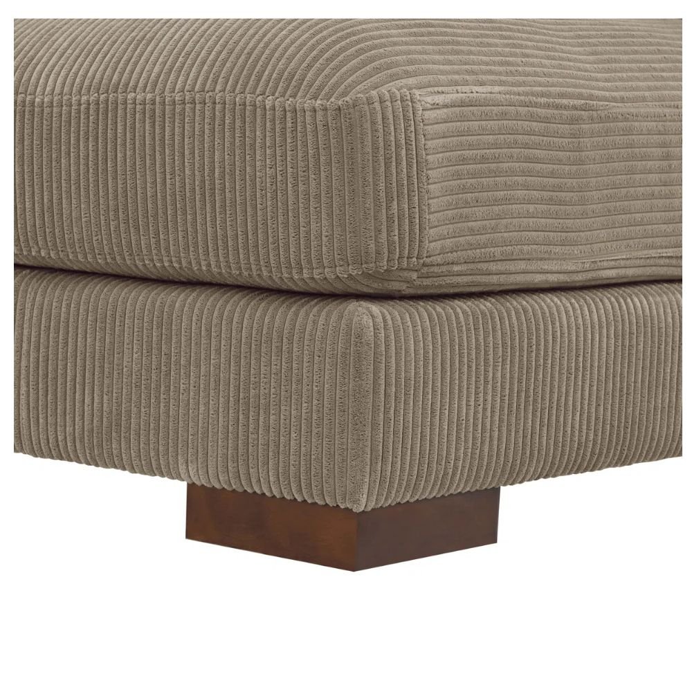 3 - Piece Corduroy Sectional