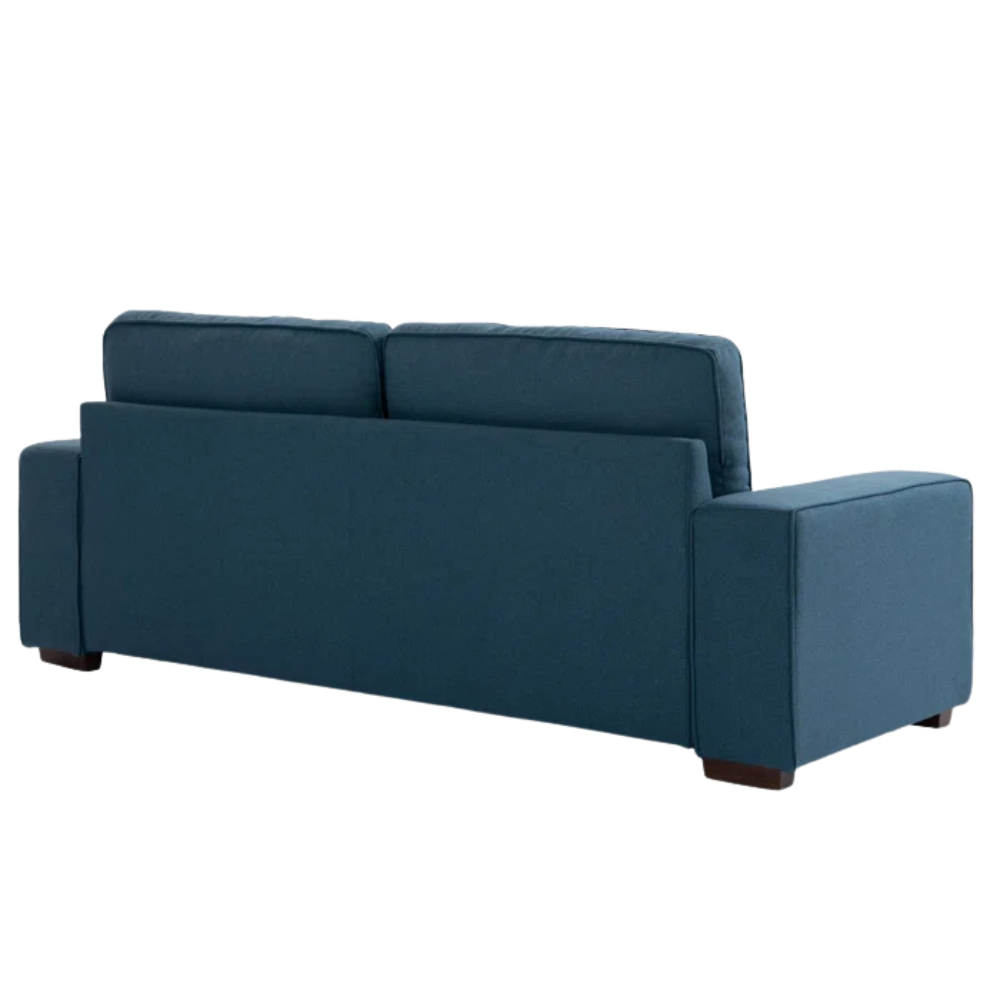 Burgundy Velvet L-Shaped Sectional Sofa - Image 5