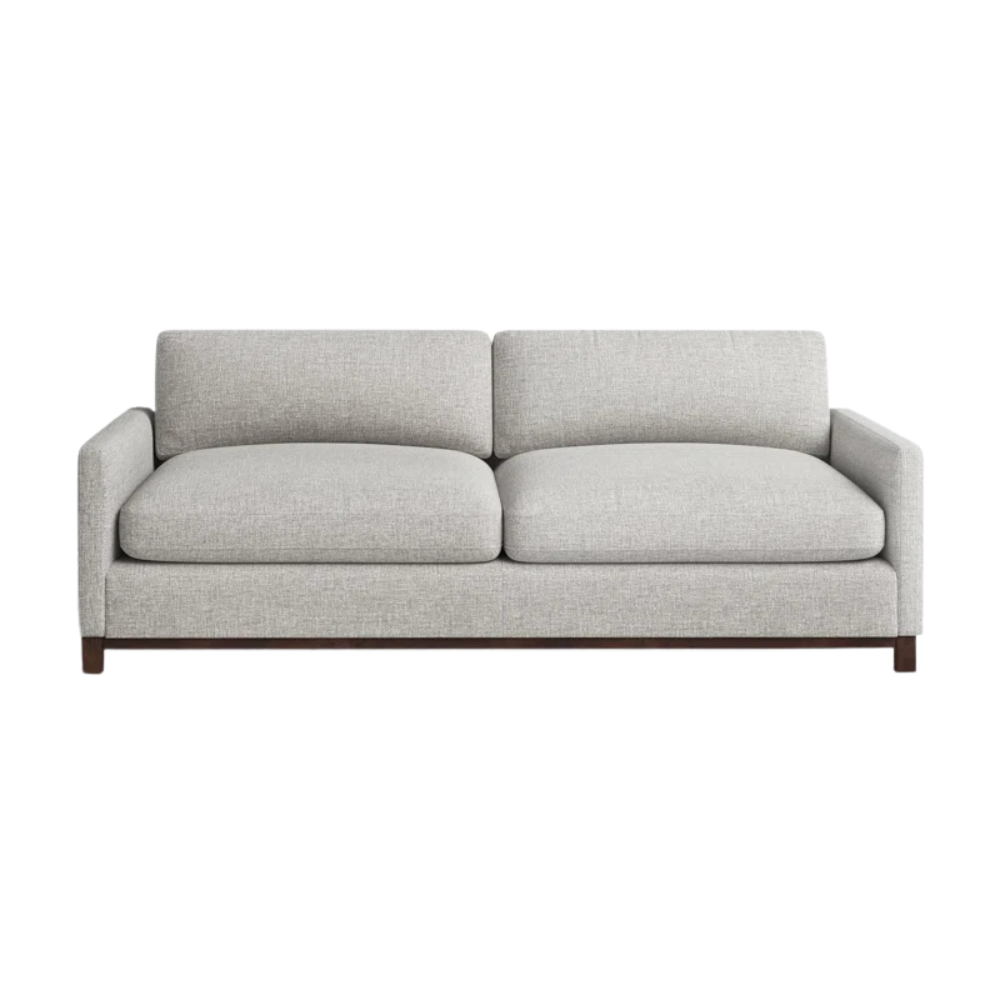 Espresso Microfiber U-Shaped Sectional Sofa - Image 5