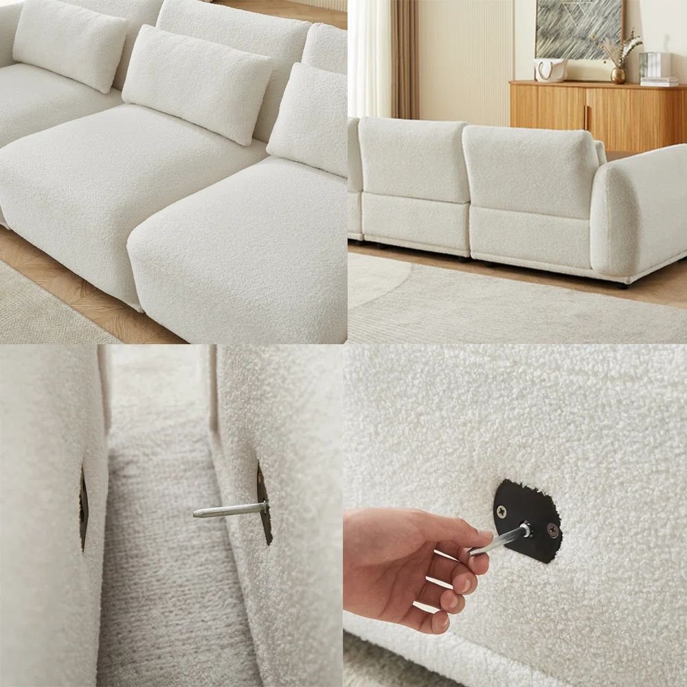 4 - Piece Upholstered Sectional