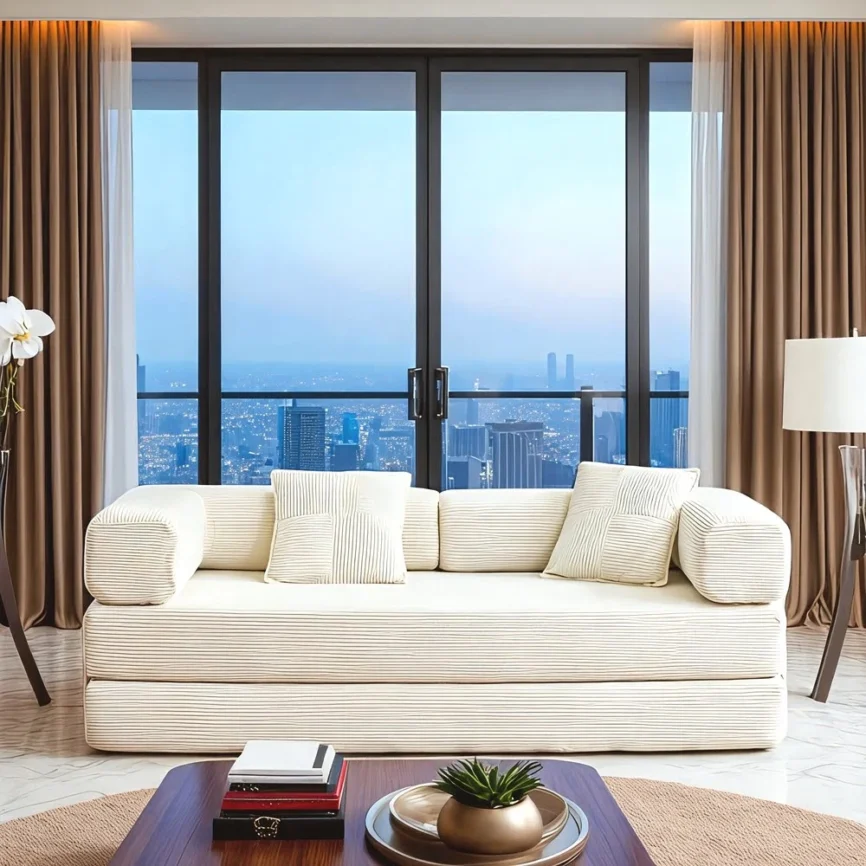 CloudNest™ Modern Corduroy Sofa