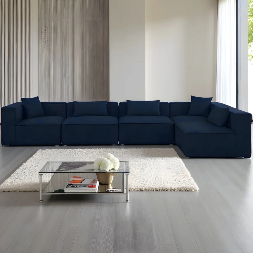 Cube 5 - Piece Upholstered Sectional