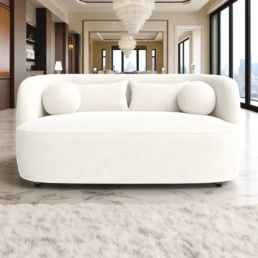 Emerald Velvet L-Shaped Sectional Sofa