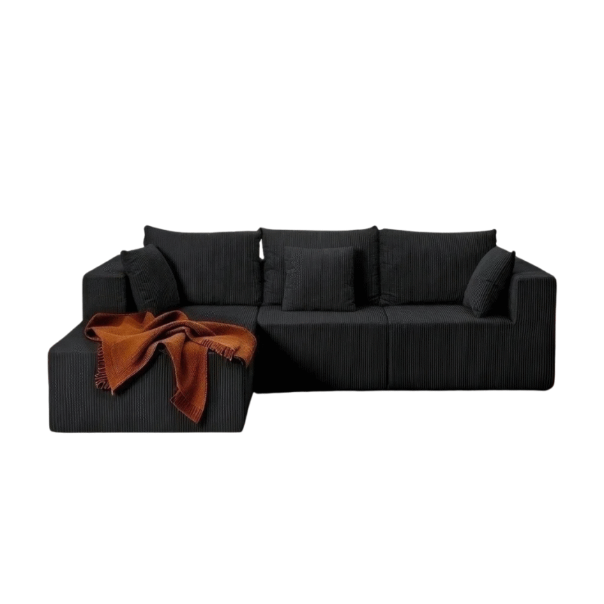 L Shaped Cloud Sectional Couch