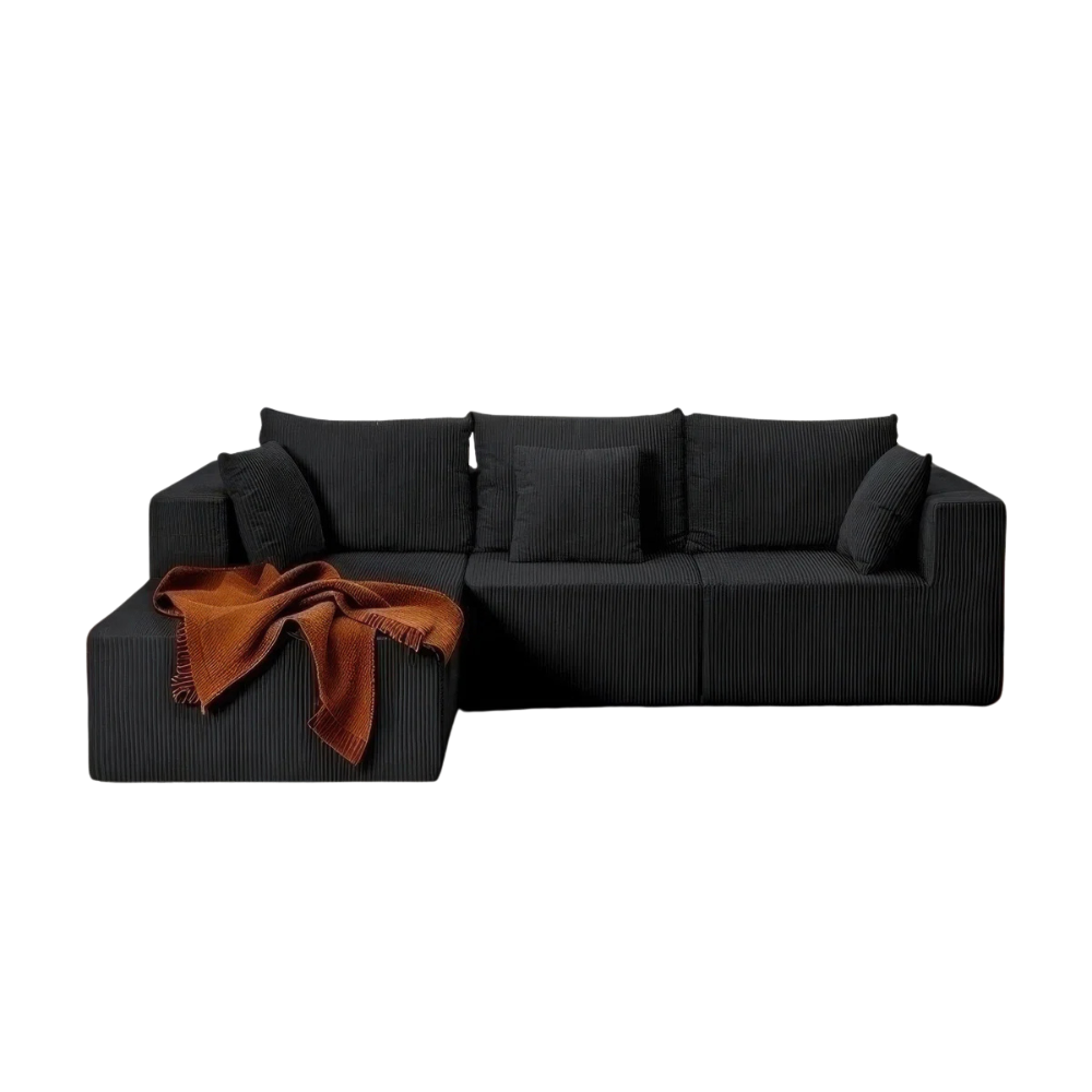 L Shaped Cloud Sectional Couch