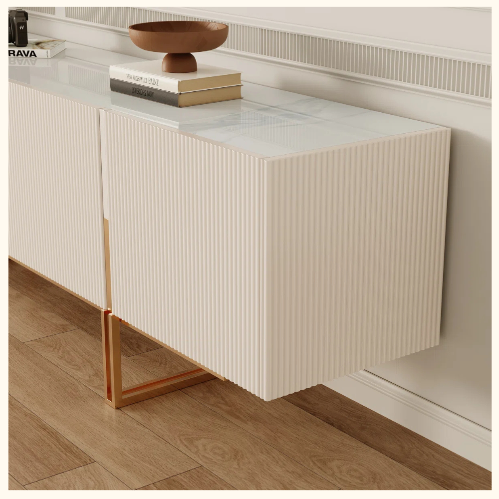 LuxeMarble TV Stand