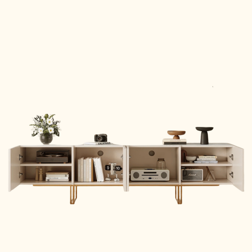 LuxeMarble TV Stand