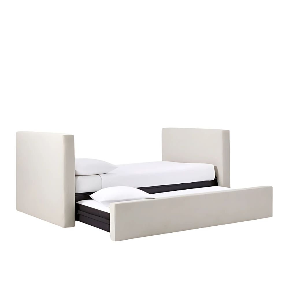 Modern Daybed with Hidden Pull-Out Mattress 1