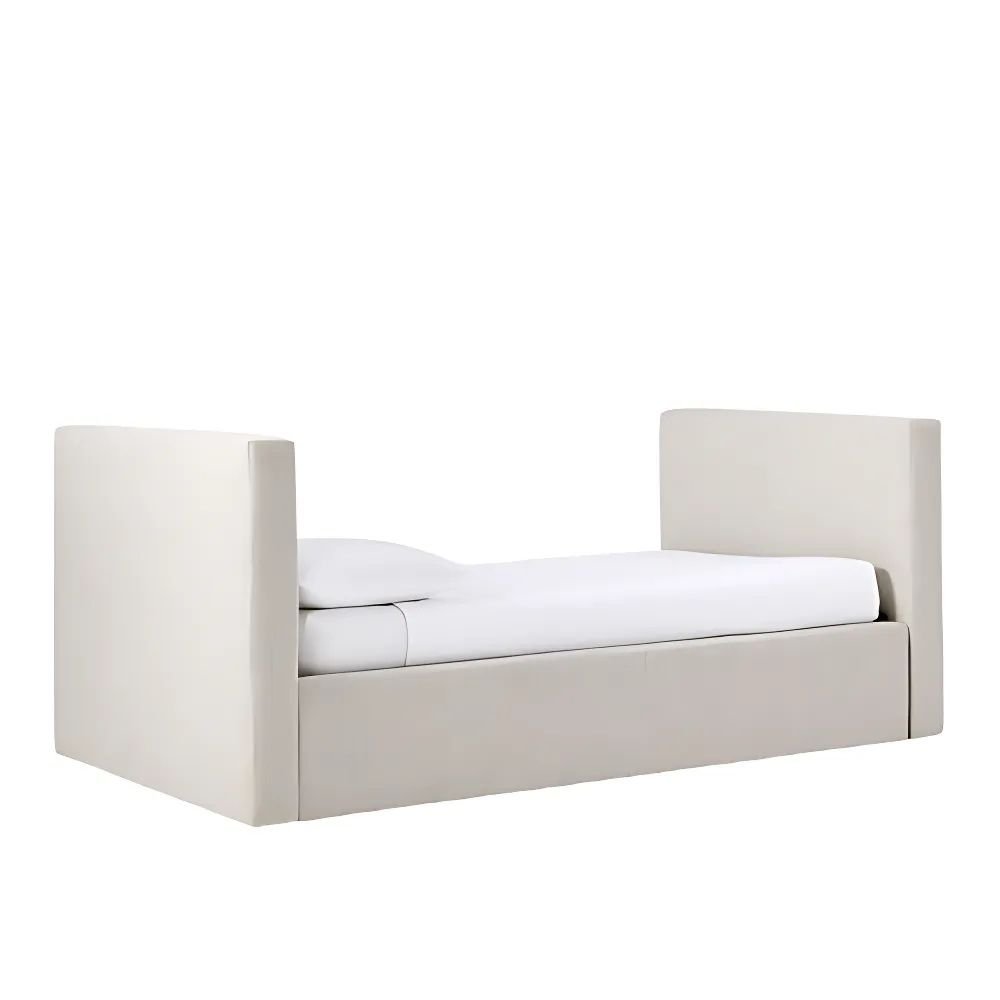 Modern Daybed with Hidden Pull-Out Mattress
