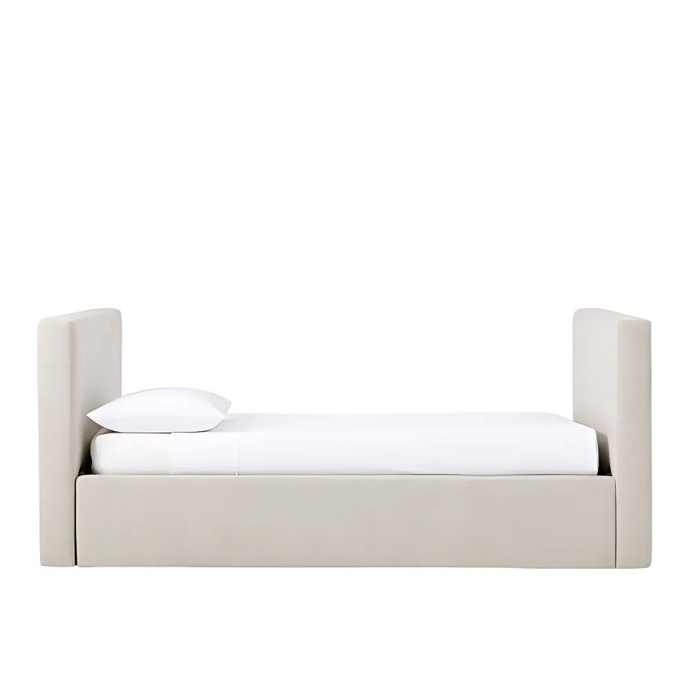 Modern Daybed with Hidden Pull-Out Mattress