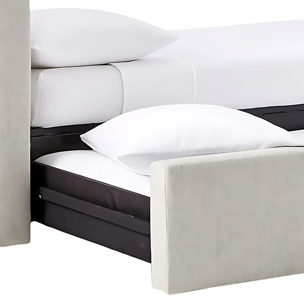 Modern Daybed with Hidden Pull-Out Mattress