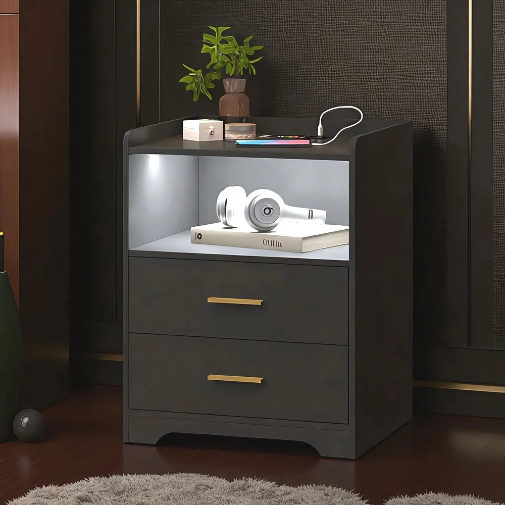Modern LED Nightstand