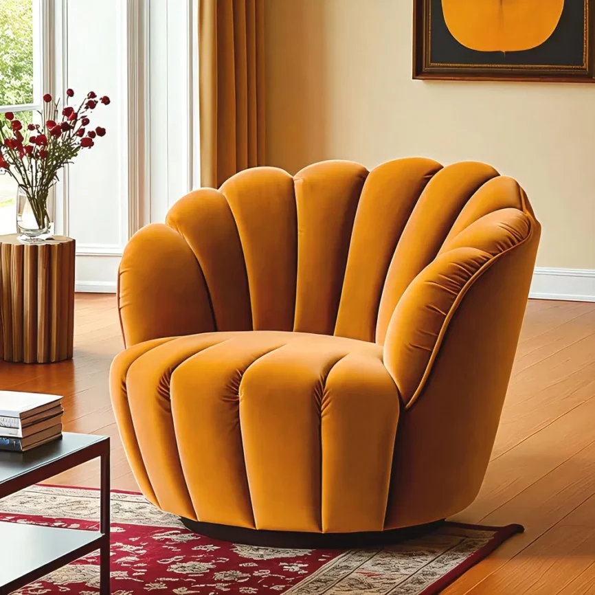 Opal Velvet Armchair