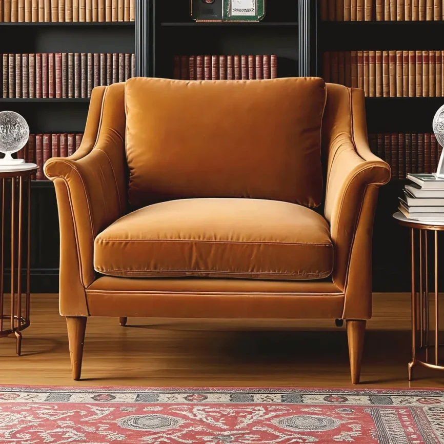 Velvet Luxe Love Seat