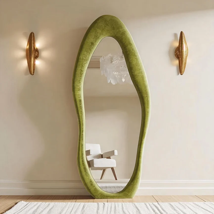 Velvet Organic Full-Length Mirror