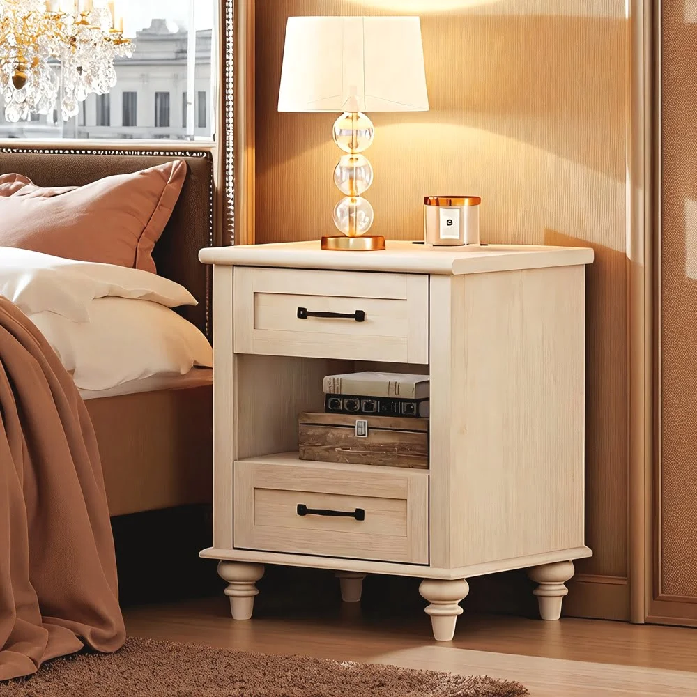Vintage-Inspired Nightstand