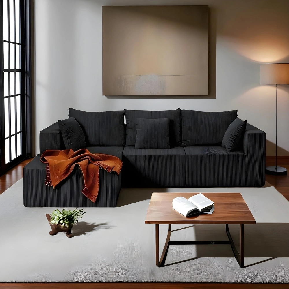 L Shape Cloud Sectional Couch