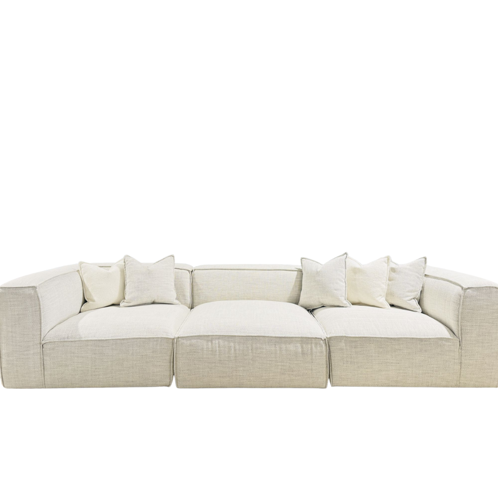 Beige Modern Sectional Sofa - Image 2