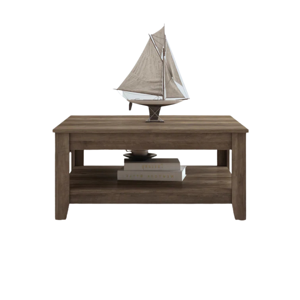Rustic Charm Coffee Table - Image 2
