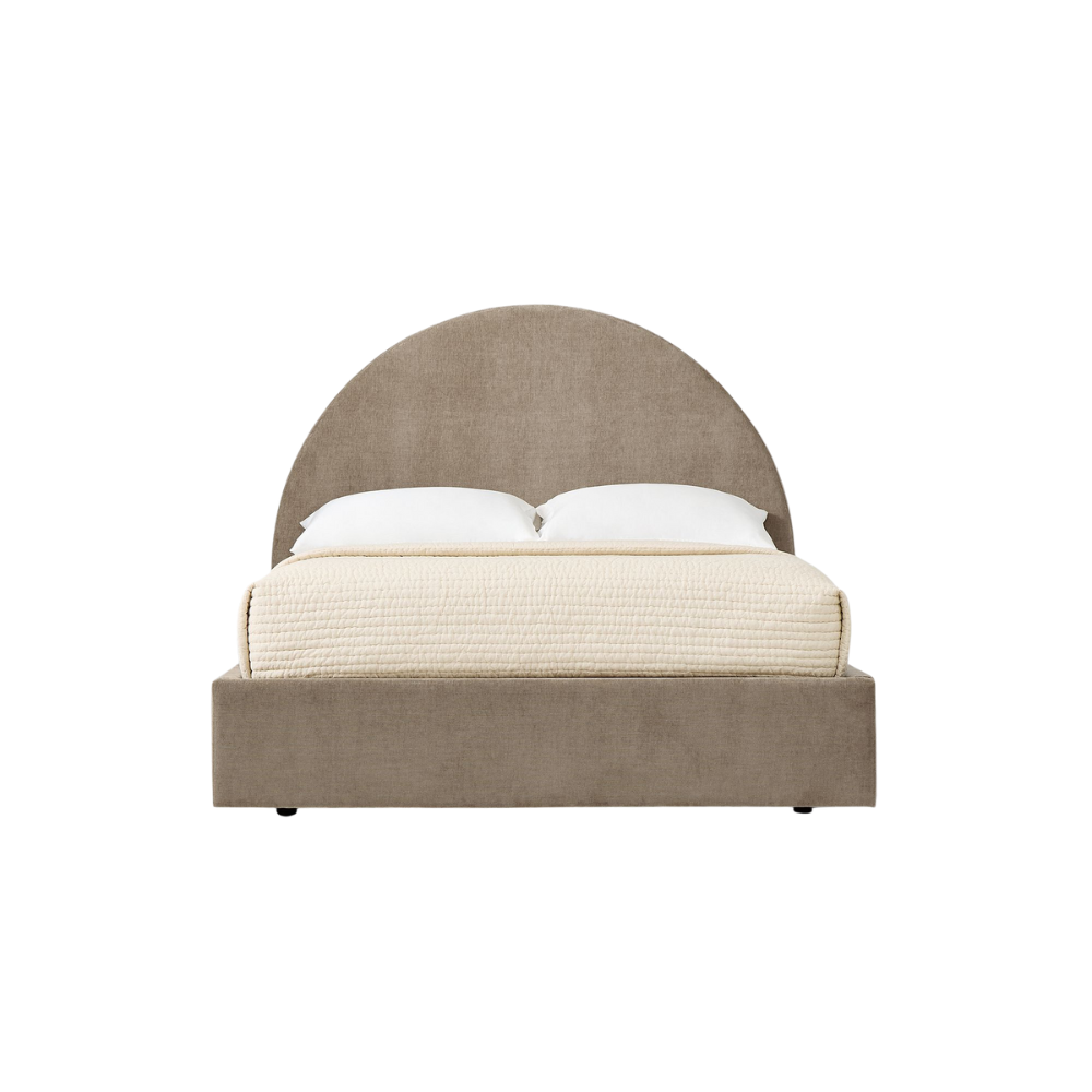 Eclipse Taupe Queen Bed - Image 2
