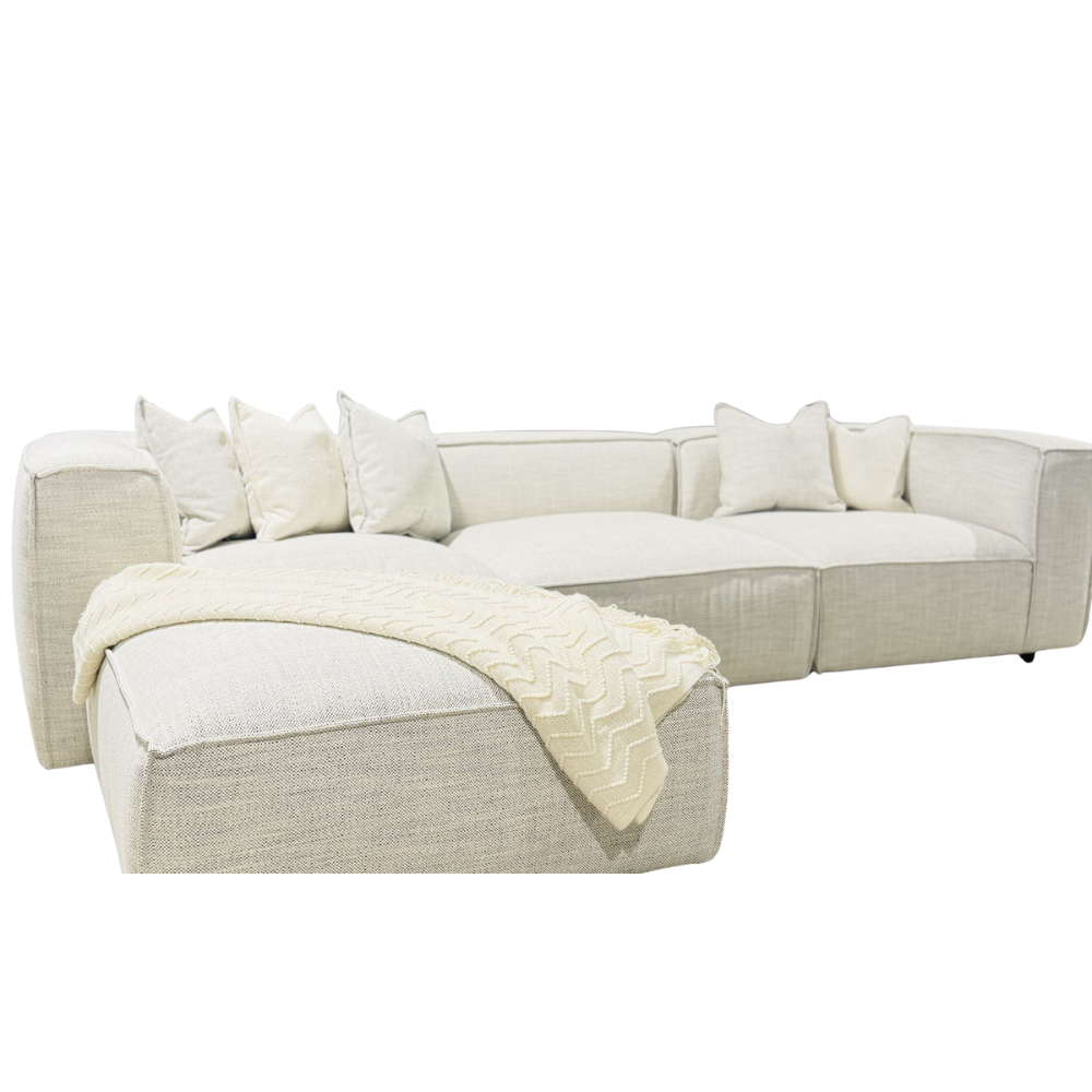 Beige Modern Sectional Sofa - Image 3