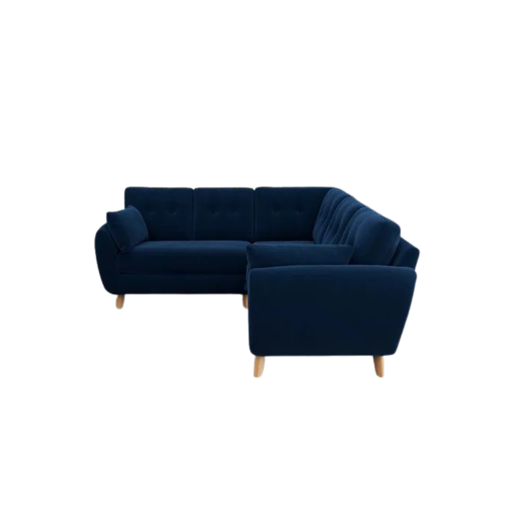 Light Gray Streamline Sectional Sofa - Image 3