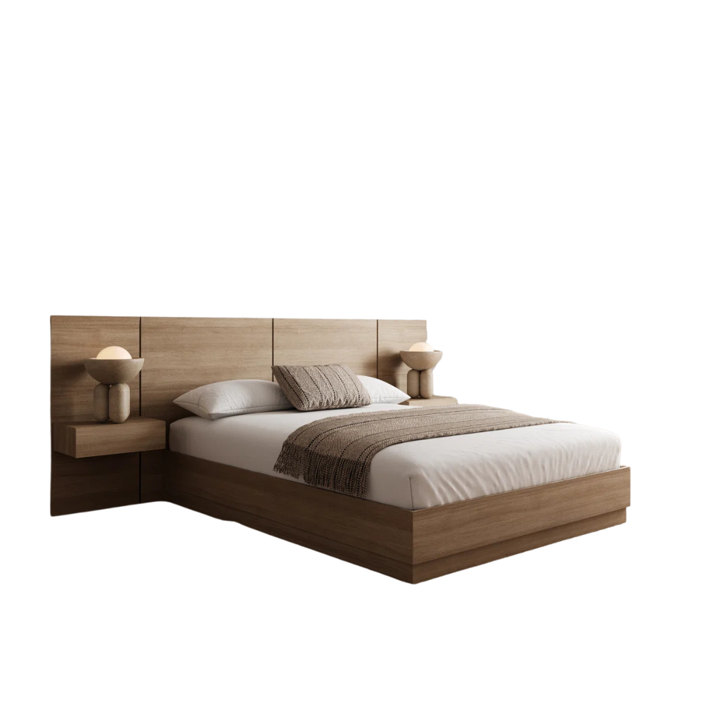 Zen Wood Bed - Image 3