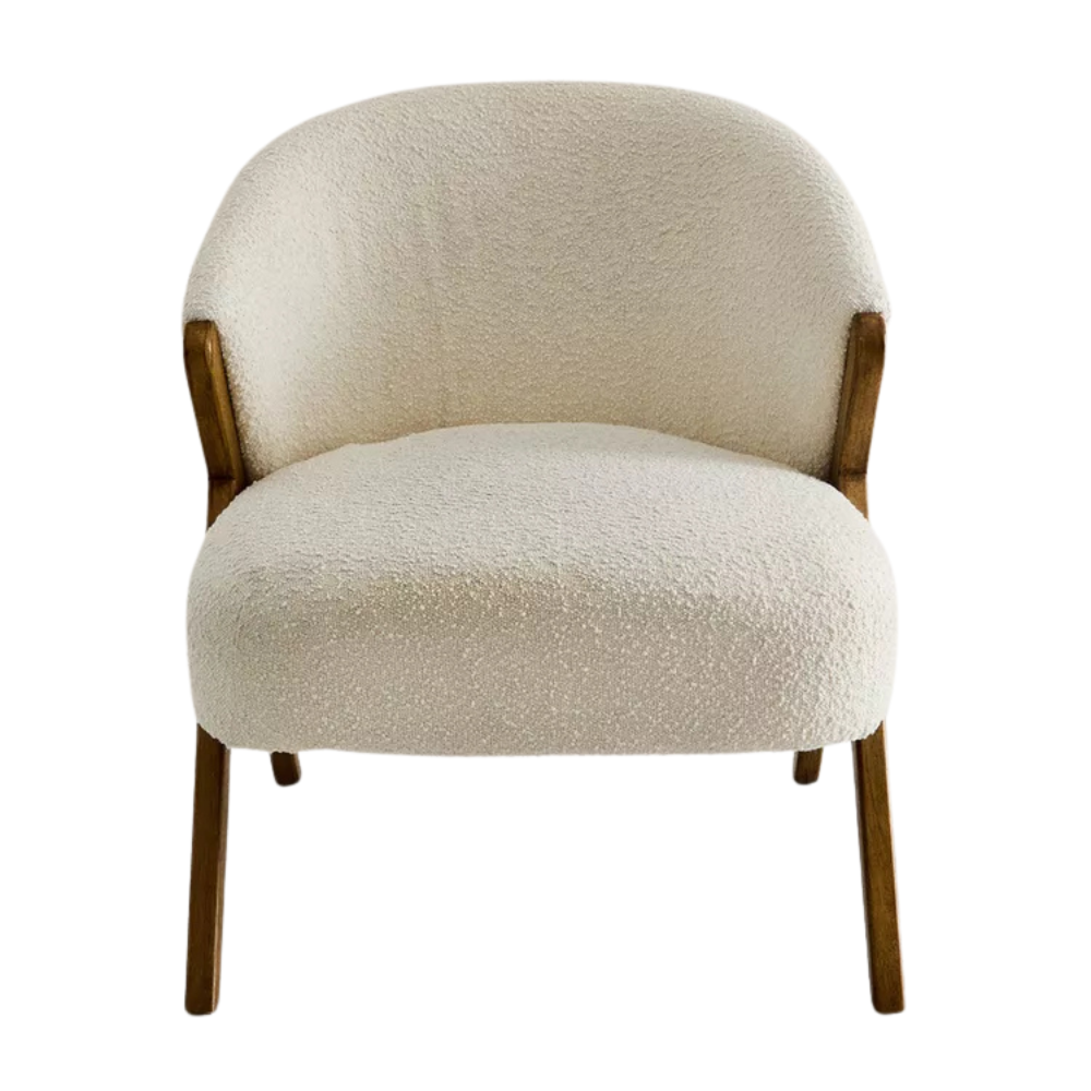 Velvet Haven Armchair - Image 3