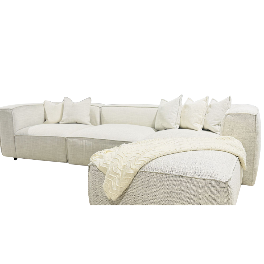 Beige Modern Sectional Sofa - Image 4