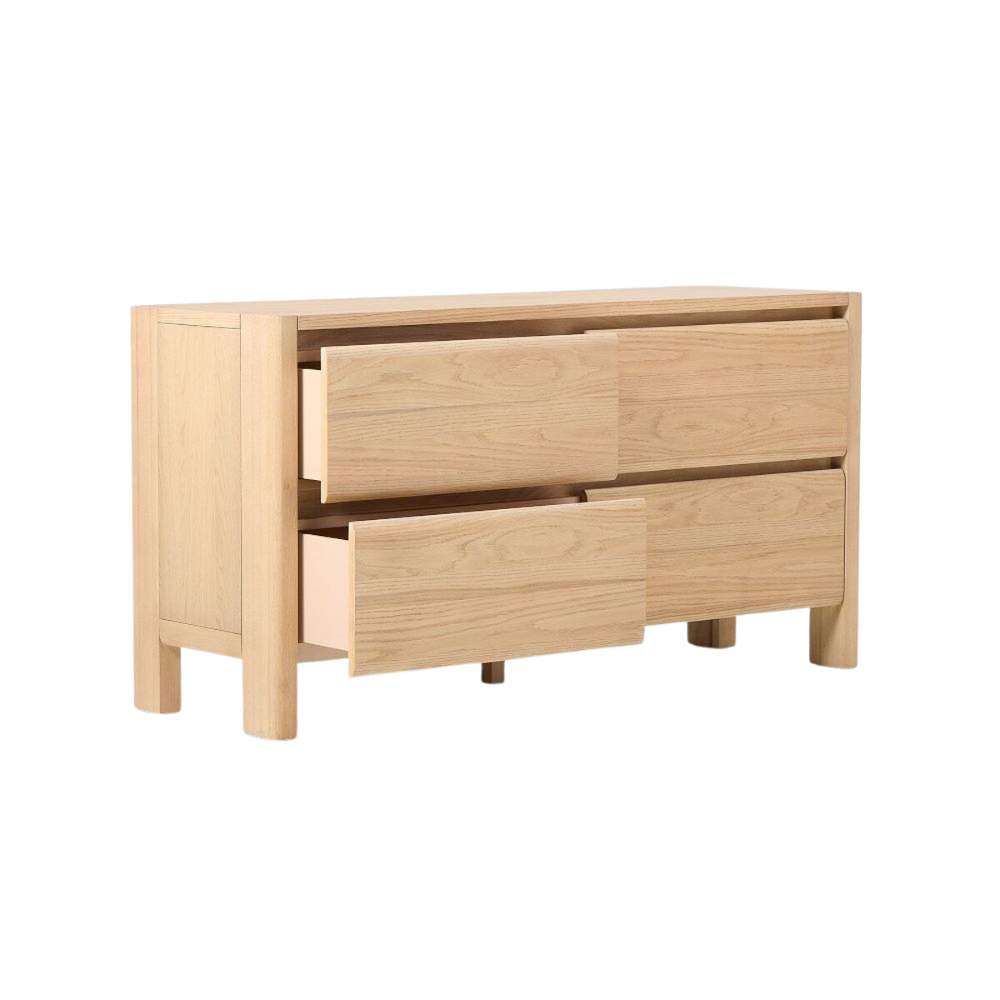 Nordic Oak Dresser - Image 4