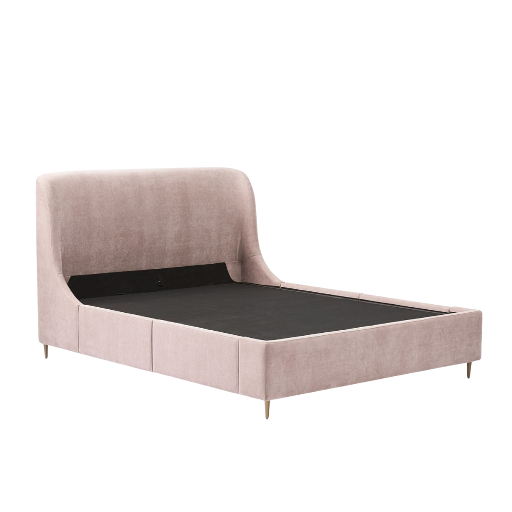 Luxe Velvet Queen Bed - Image 4