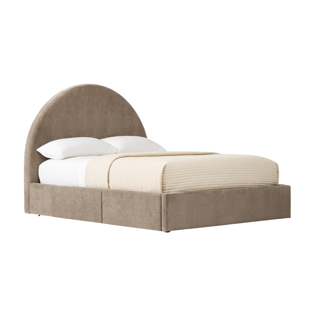 Eclipse Taupe Queen Bed - Image 3