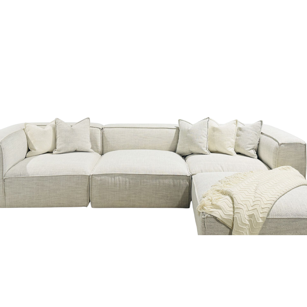 Beige Modern Sectional Sofa - Image 5