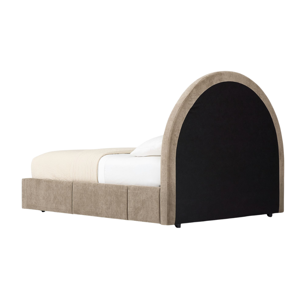 Eclipse Taupe Queen Bed - Image 4