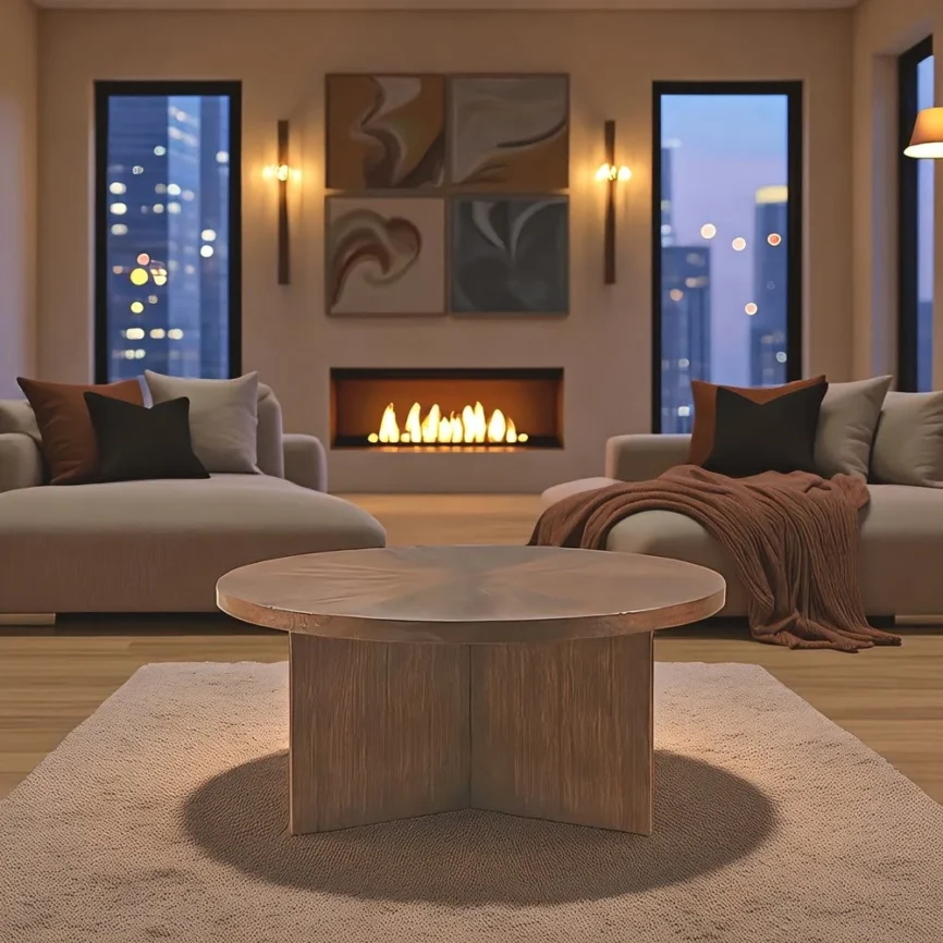 Classic Walnut Coffee Table