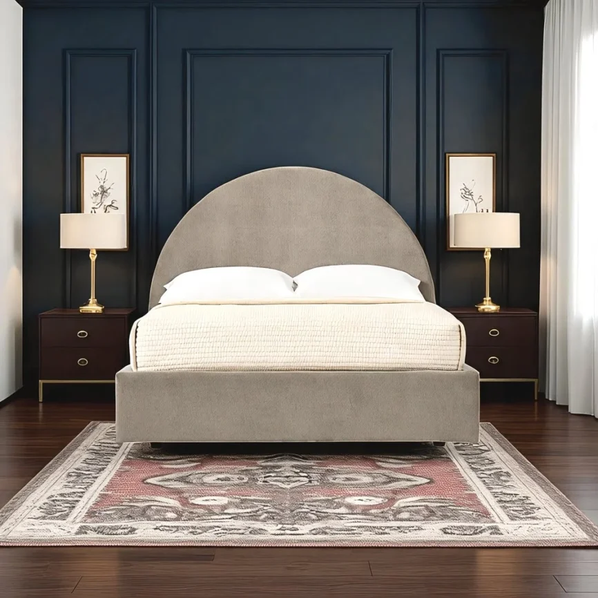 Eclipse Taupe Queen Bed
