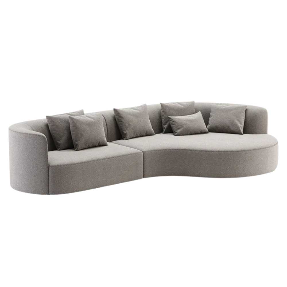 Luna Curved Sofa - Image 2