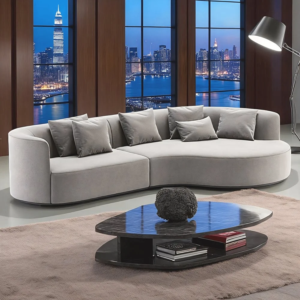 Luna Curved Sofa