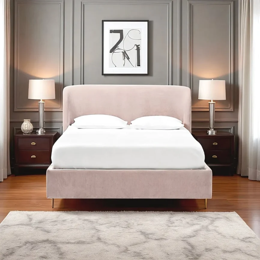 Luxe Velvet Queen Bed