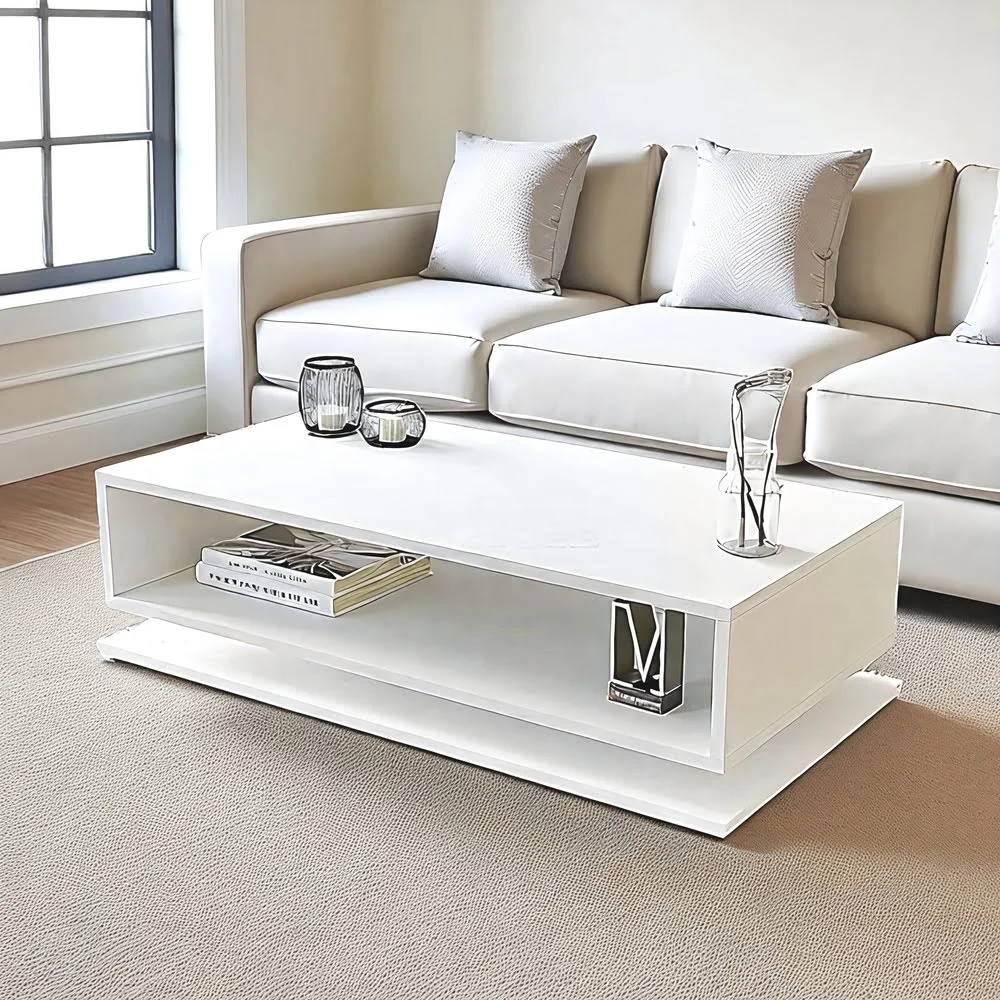 Pristine Shelf Coffee Table