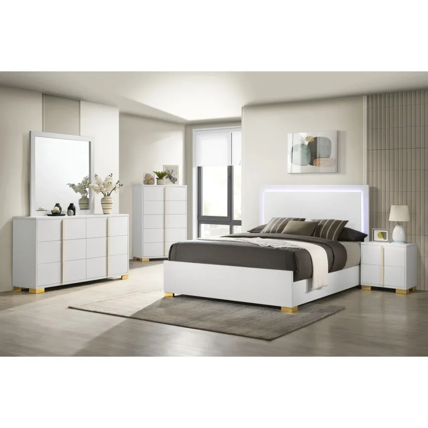 Azure Wave Bed
