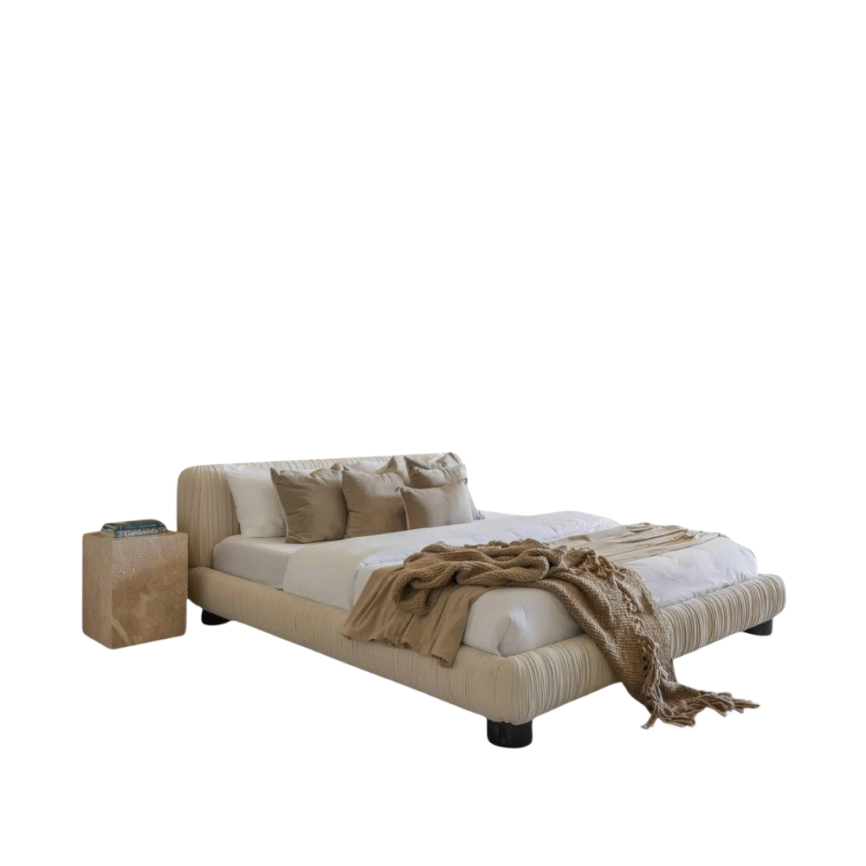 Serene Oak Bed Set
