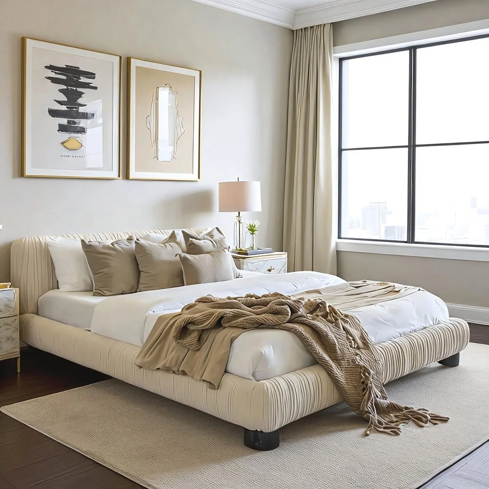 Serene Oak Bedroom Set