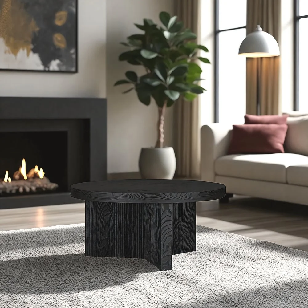 Sleek Noir Coffee Table
