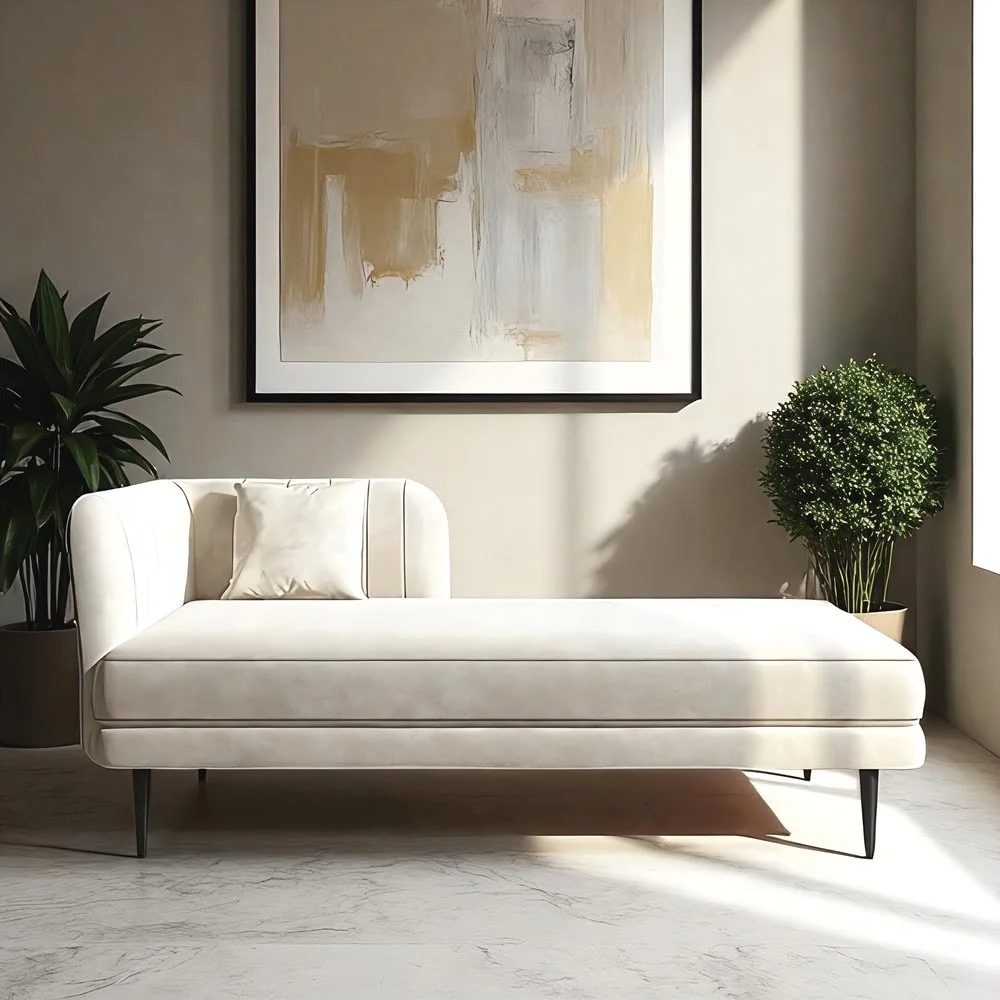 Velvet Haven Chaise
