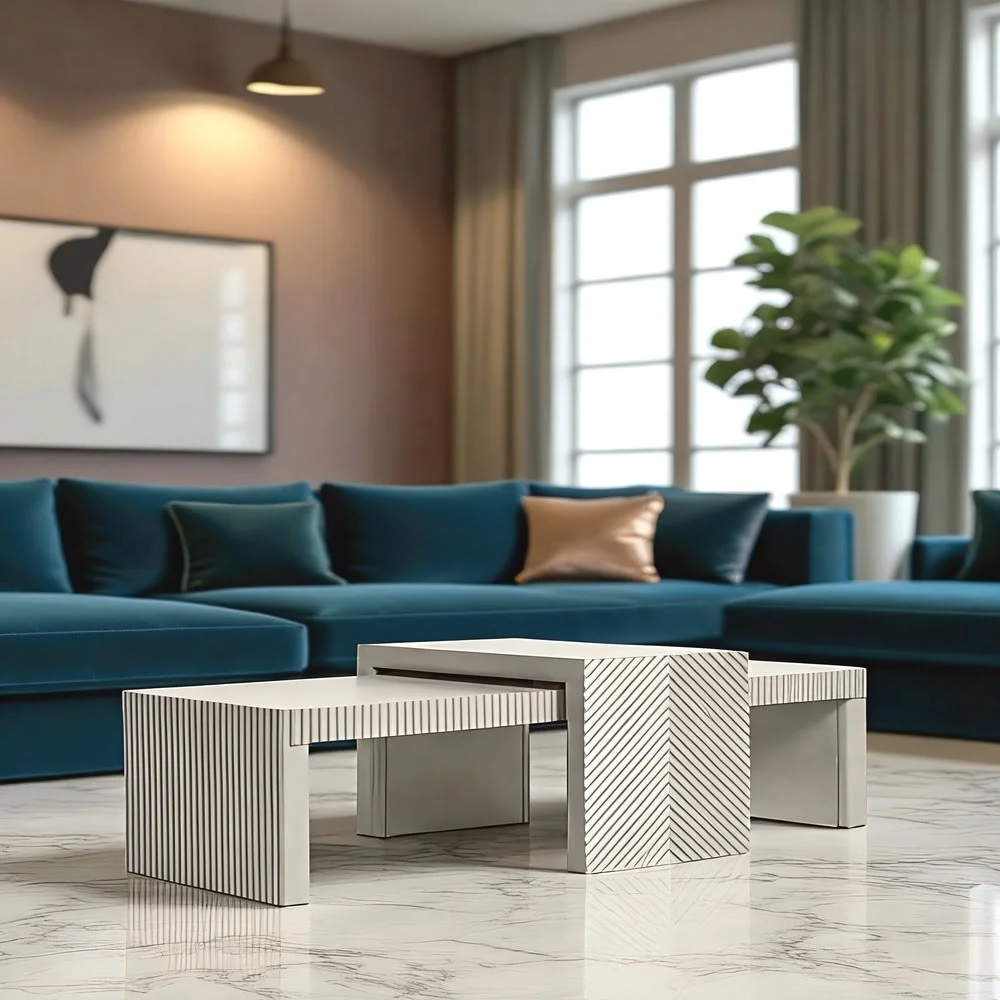 Zenith Chevron Coffee Table